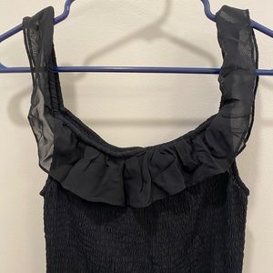 Ralph Lauren Black ruffle Dress